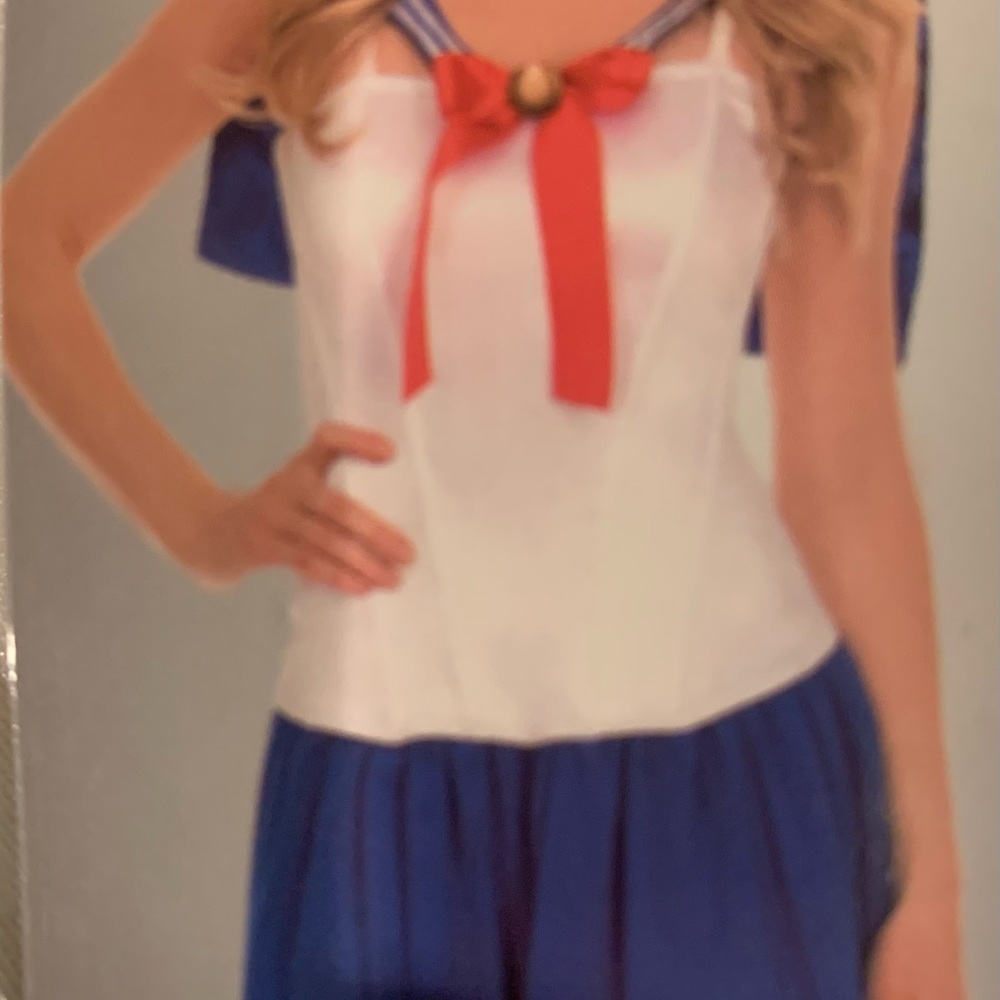 Body Rage Intimates Sailor Corset NWT Halloween Costume